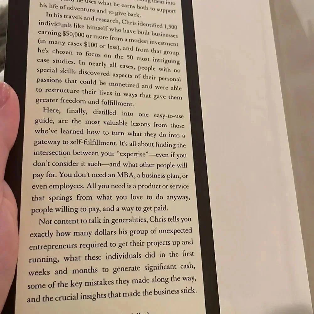 The $100 Startup - Reinvent the way you make a living - book - Picture 3 of 5